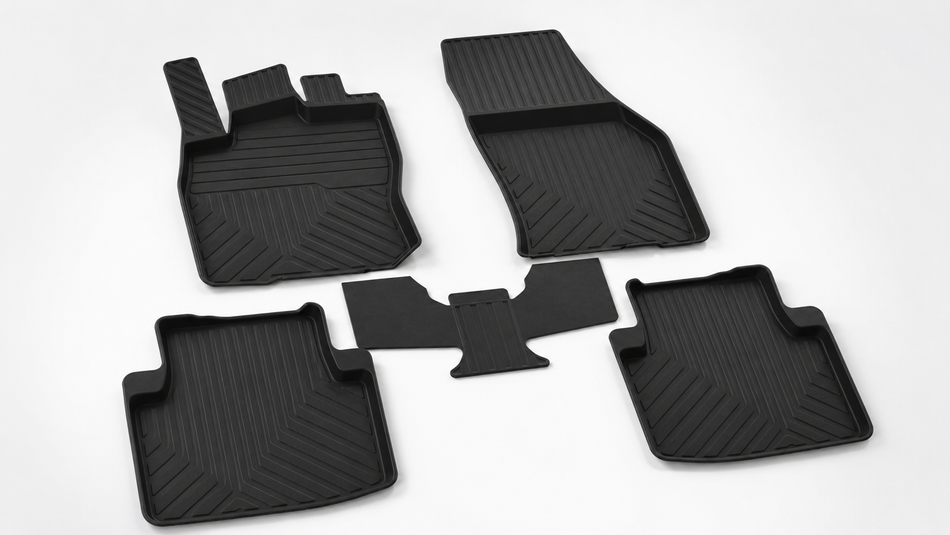 3D Gummimatten-Set – Passgenauer Innenraumschutz für vorne und hinten