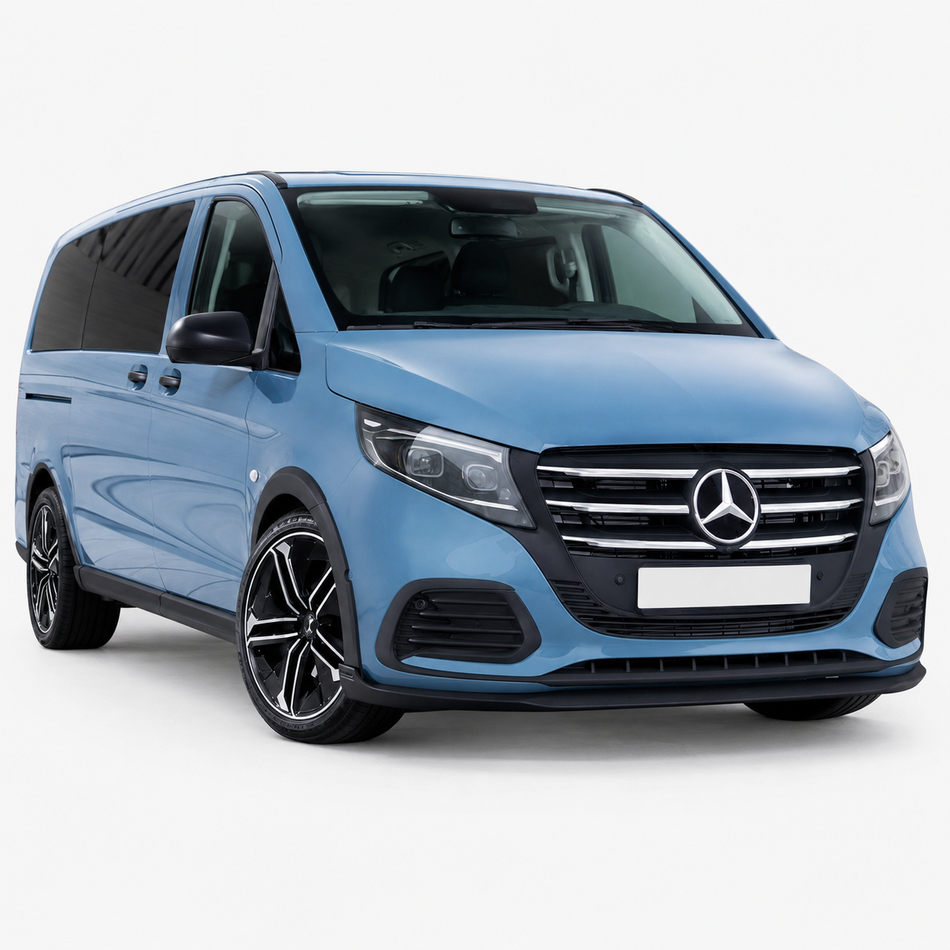 Mercedes Vito W447 Edelstahl Kühlergrill Leisten 6-teilig