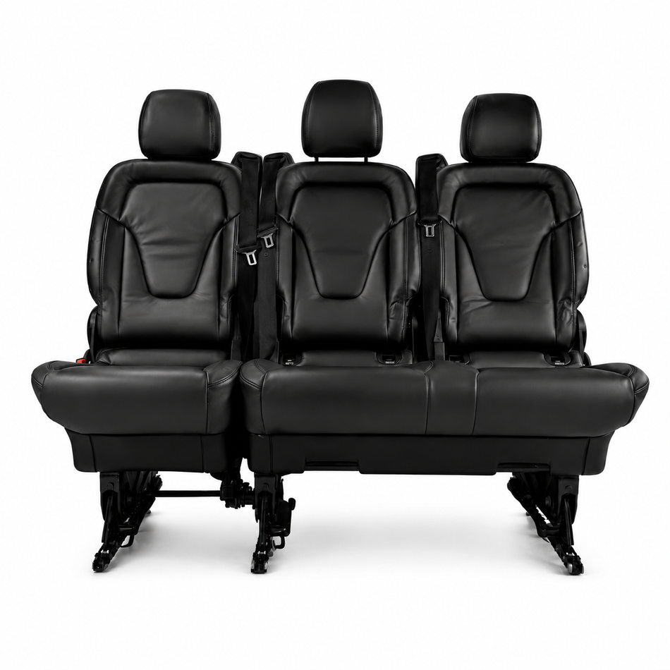 Mercedes-Benz V-Klasse Nappa Echtleder 2+1 Sitzgruppe – gebraucht, geprüft und gereinigt