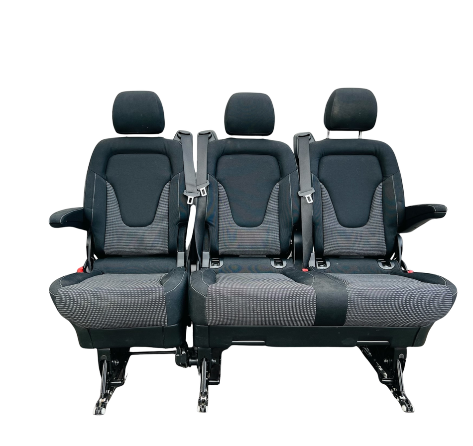 Mercedes-Benz V-Klasse Santos Stoff 2+1 Sitzgruppe – gebraucht, geprüft und gereinigt