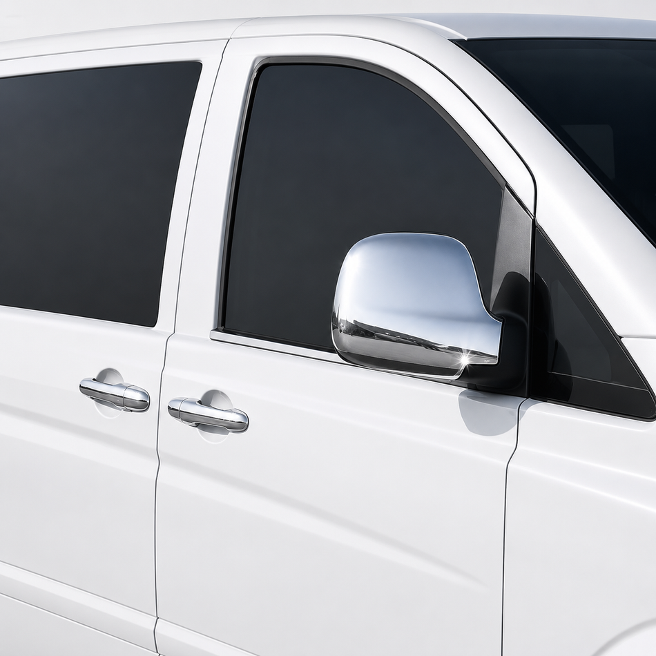 Mercedes Vito W639 Edelstahl Türgriffblenden 5-Türer 10-teilig